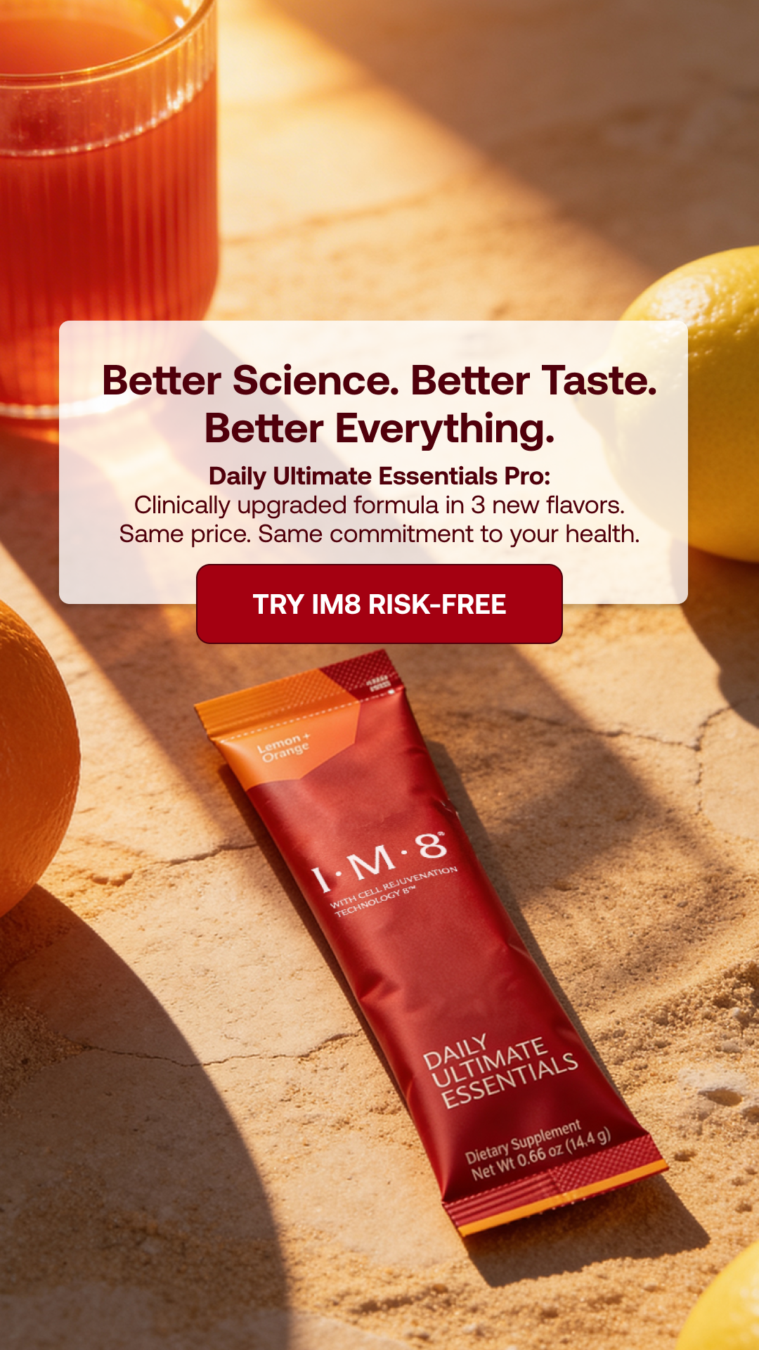 IM8 Health Facebook ad