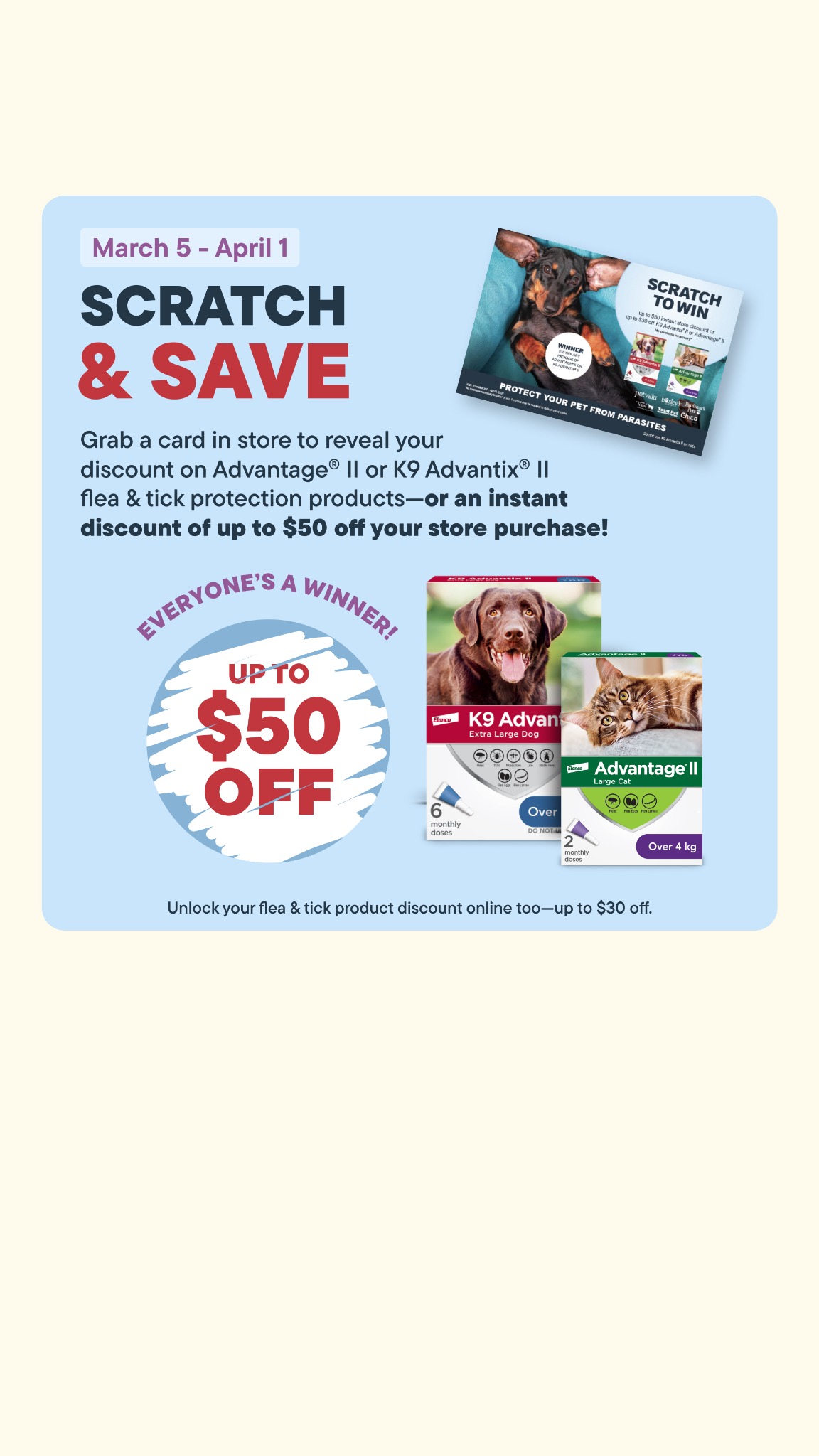 Bosley's by Pet Valu Facebook ad