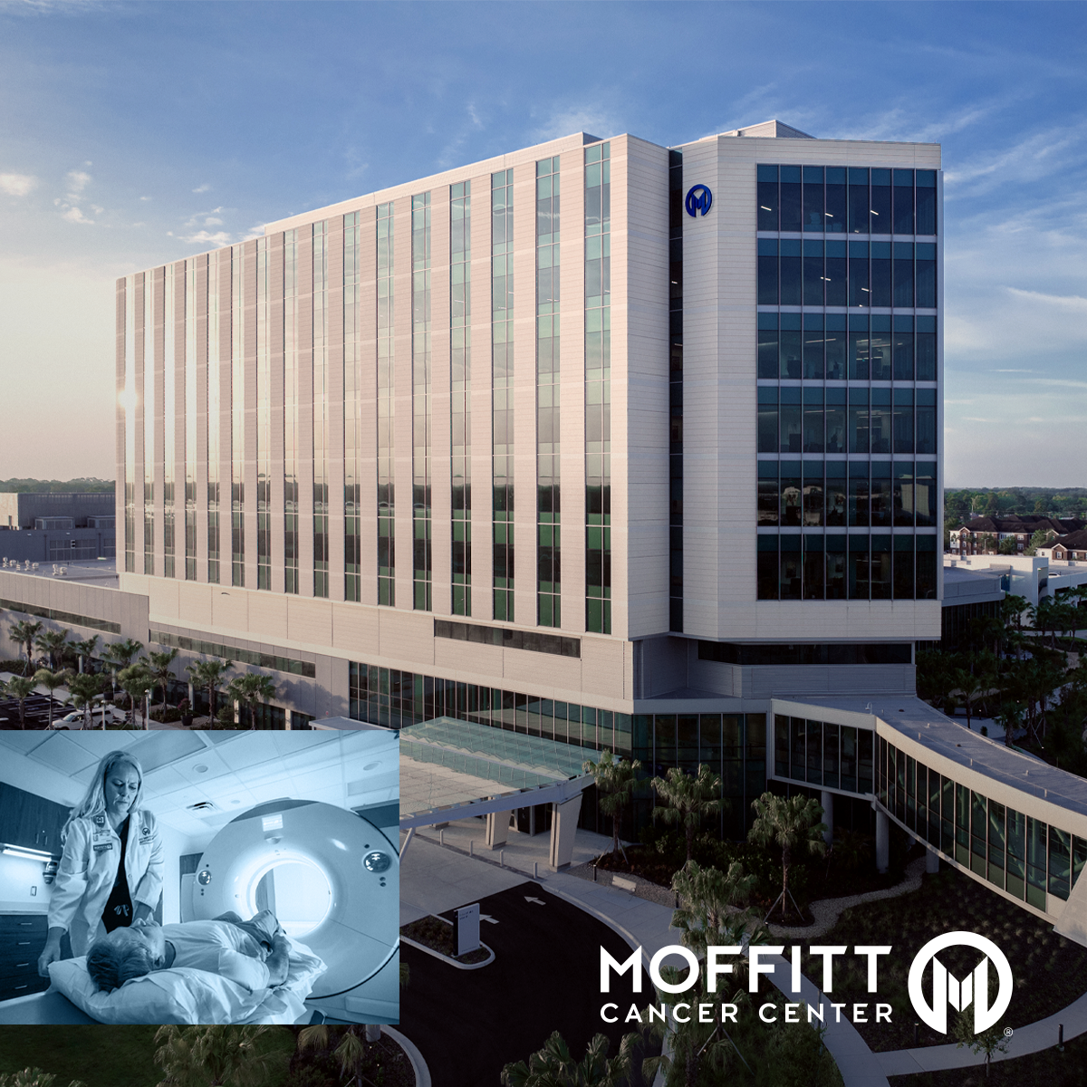 Moffitt Cancer Center Facebook ad: Exceptional Care, Close To Home.