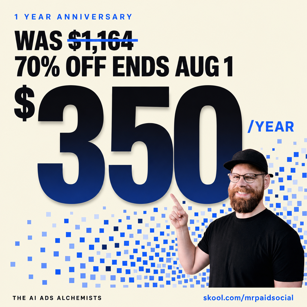 Mr. Paid Social Facebook ad
