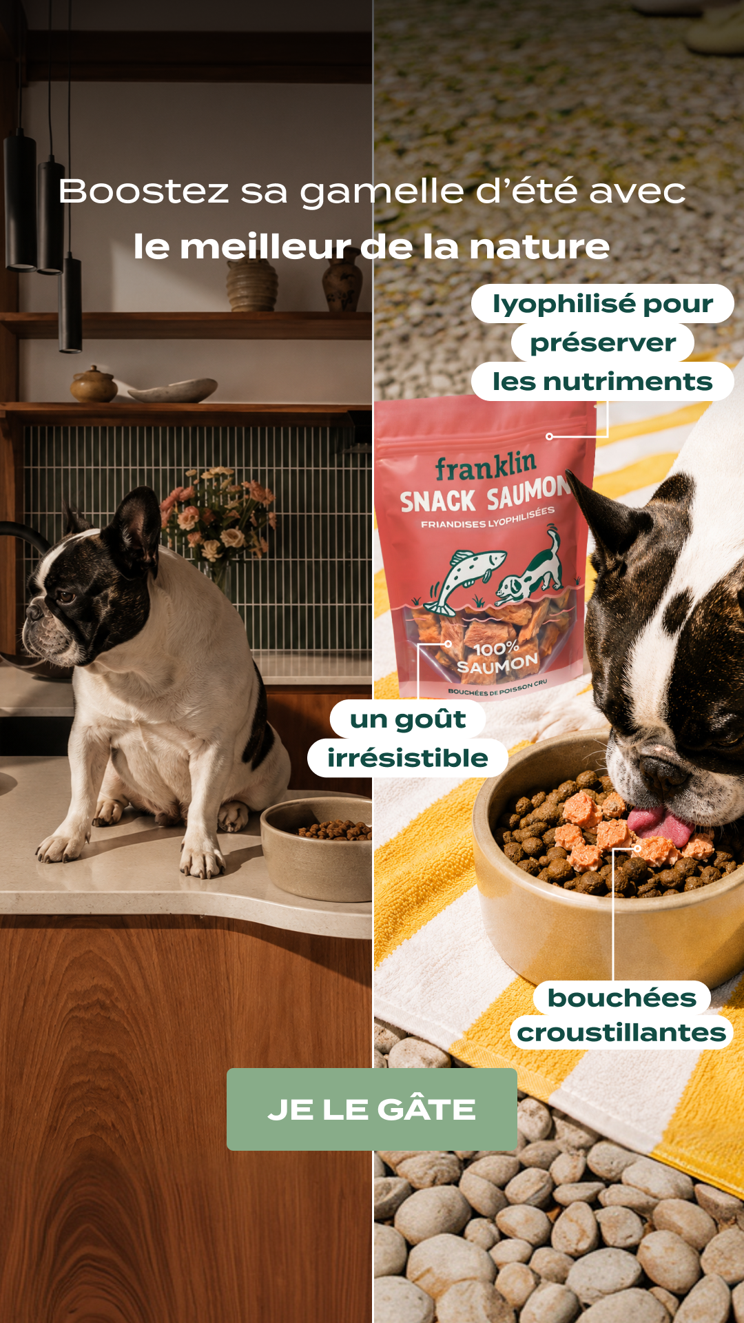 Franklin Pet Food Facebook ad