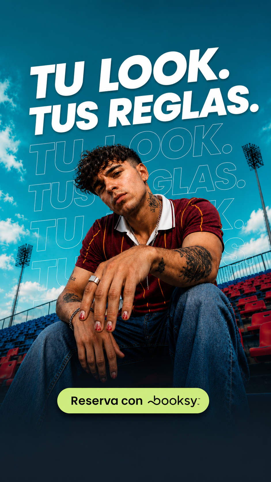 Booksy Spain Facebook ad from Jul 8, 2026