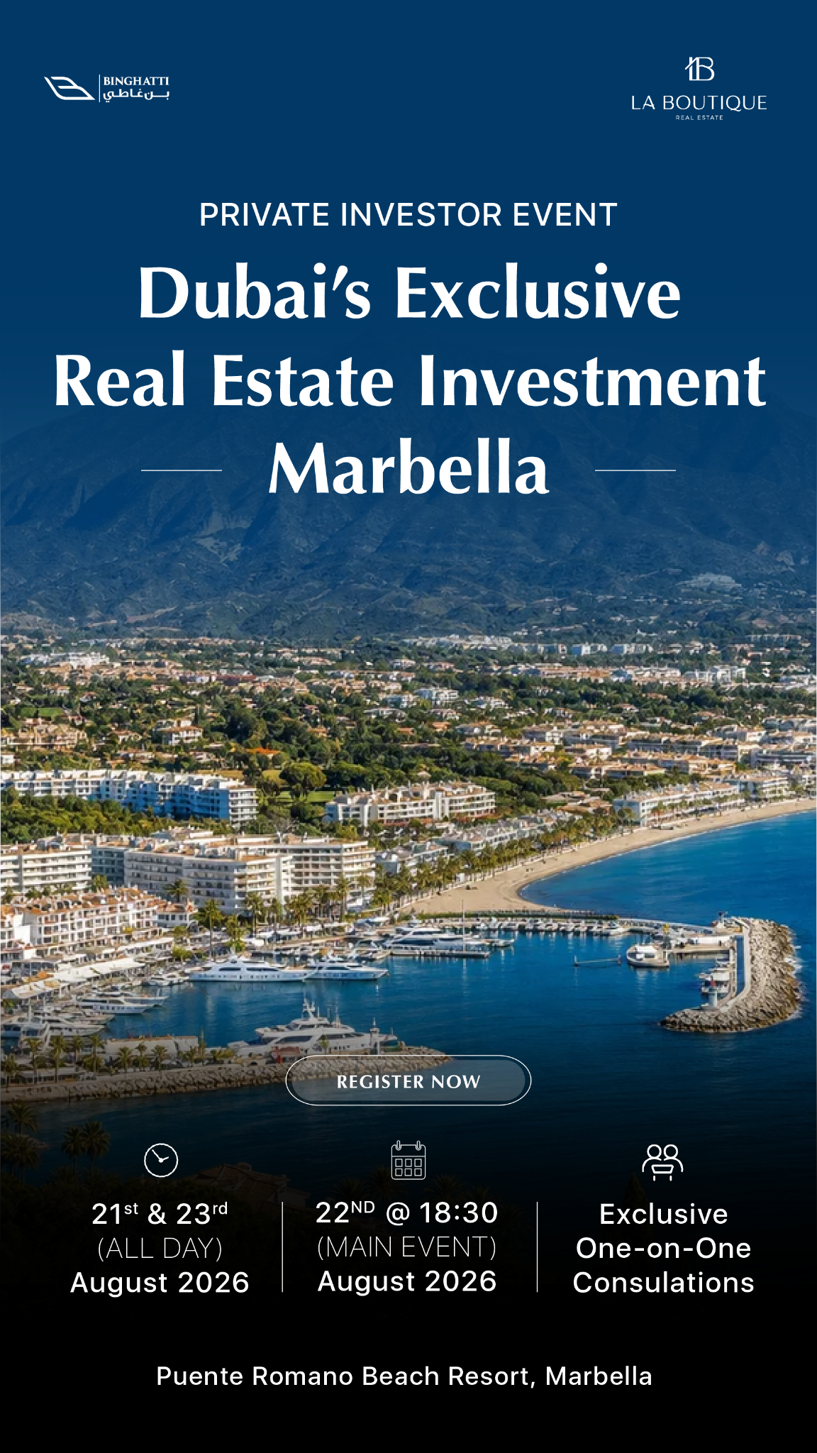 Milan Ugrik - UAE Real Estate Consultant Facebook ad from Aug 12, 2026