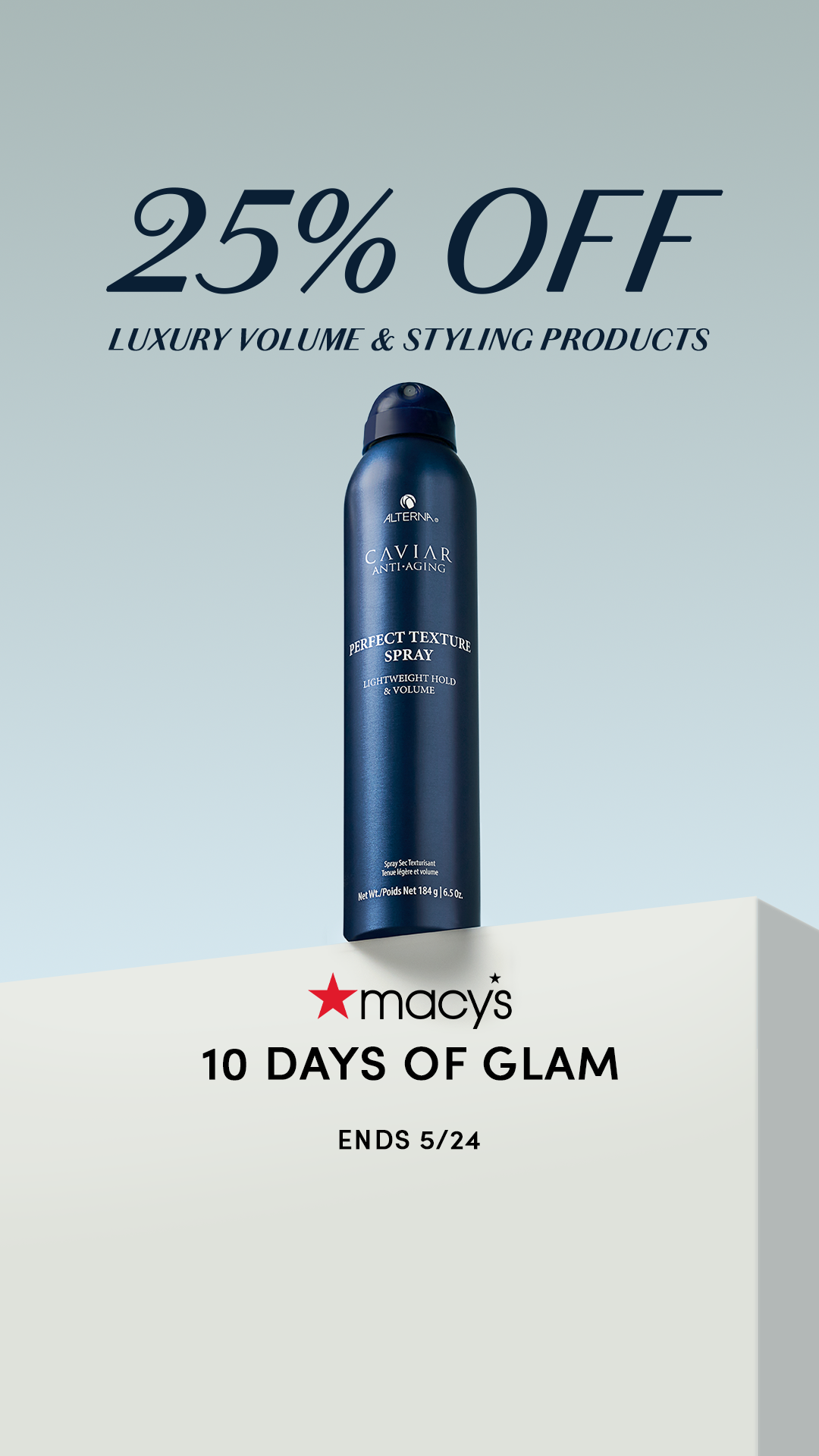 Alterna Haircare Facebook ad from May 15, 2026