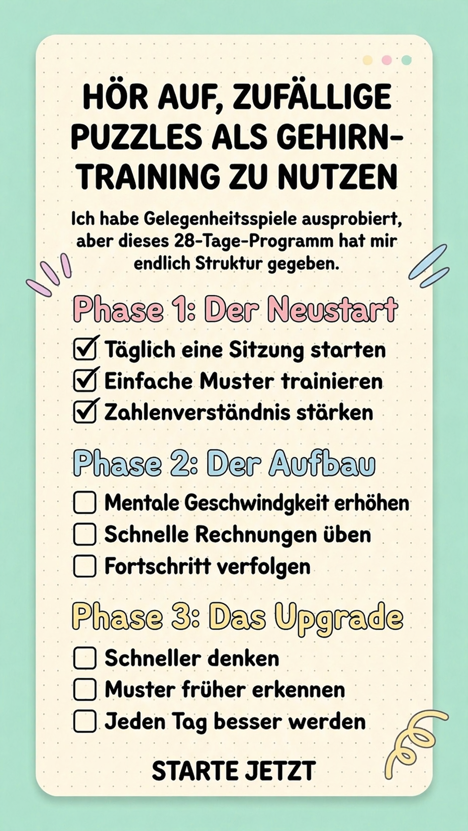 Impulse: Brain Training & Self-Discovery Facebook ad