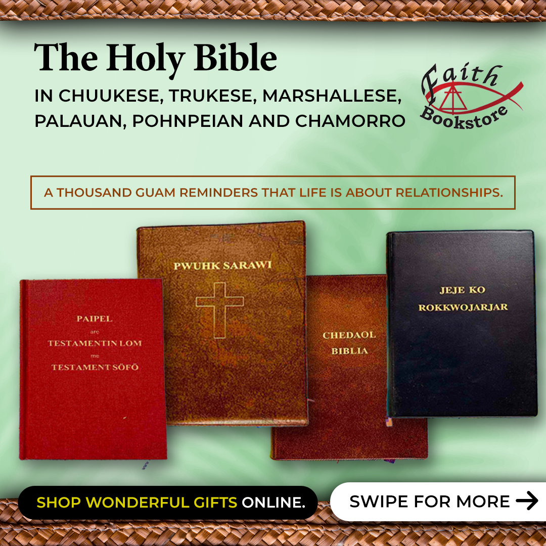 Faith Bookstore, Guam Facebook ad