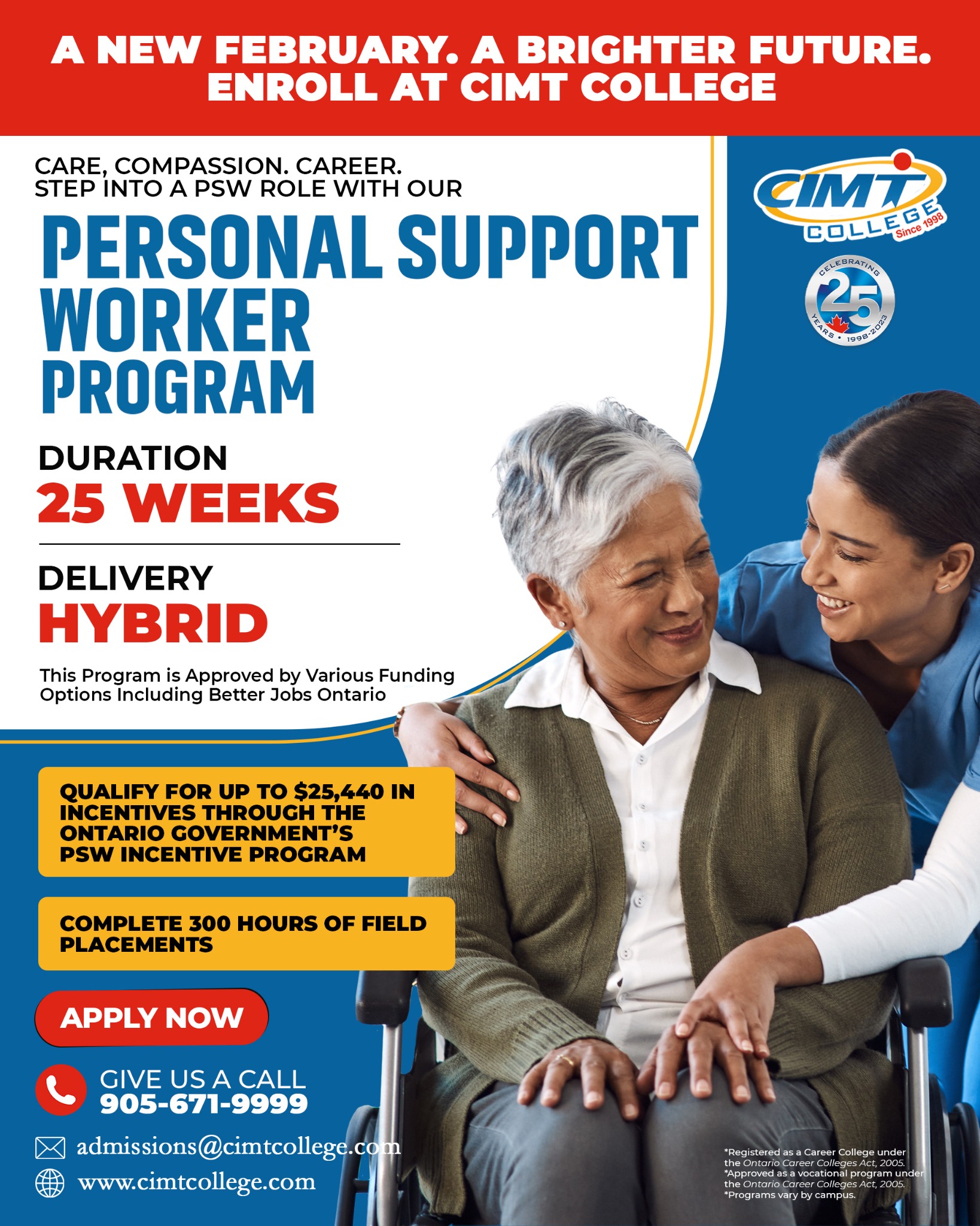 CIMT College Facebook ad