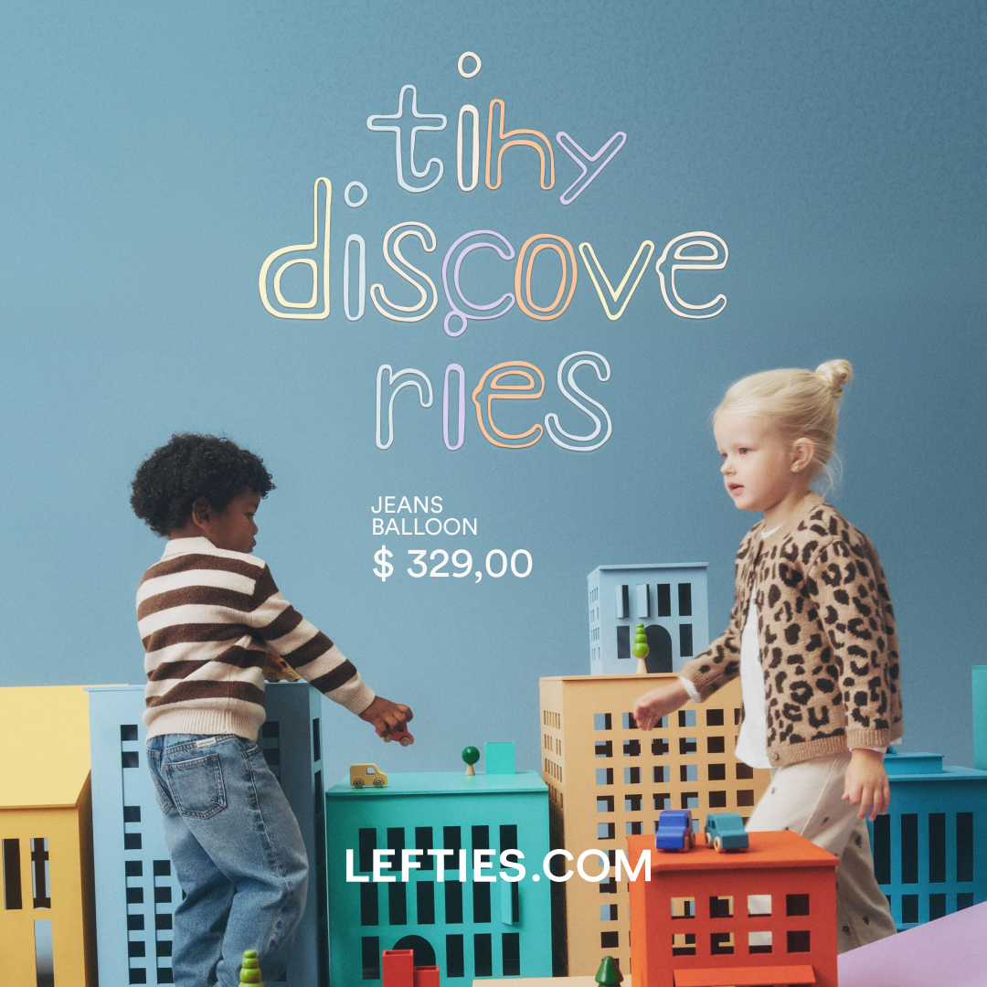 Lefties Facebook ad: TINY DISCOVERIES