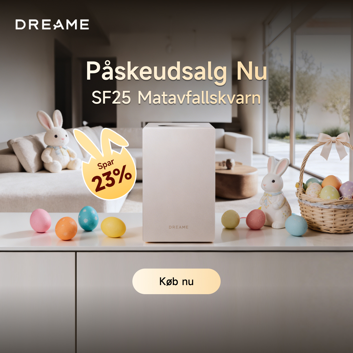 Dreame Store Nordics Facebook ad