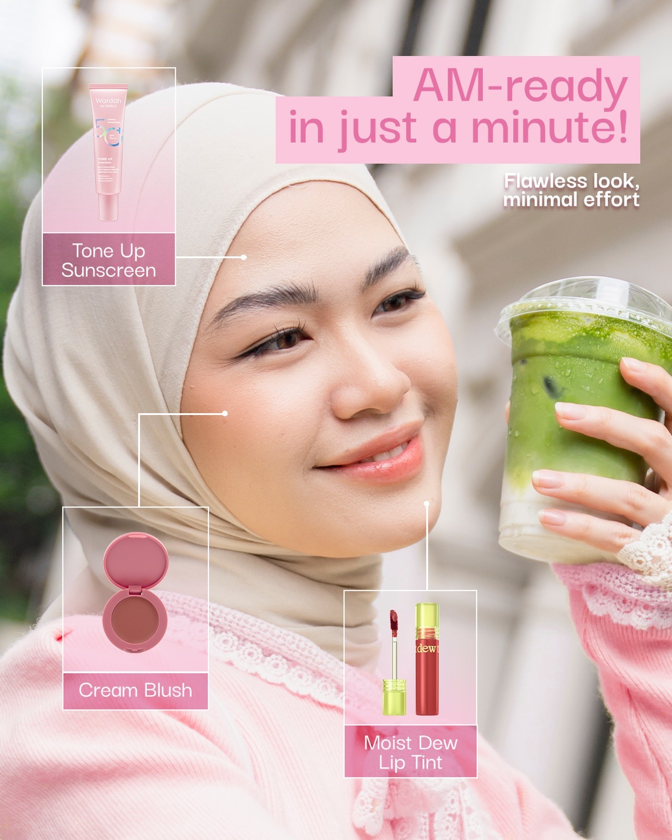 Wardah Cosmetics Facebook ad