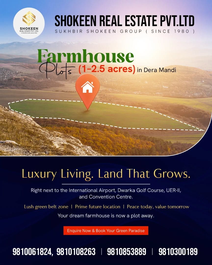 Shokeen Real Estate Pvt Ltd Facebook ad