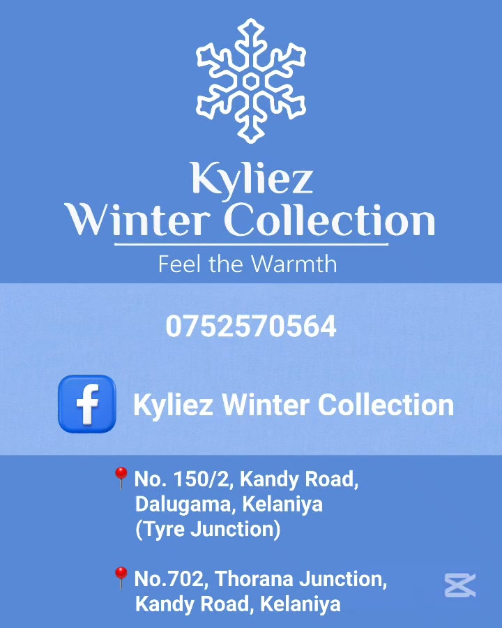 Kyliez Winter Collection Facebook ad: Order Online