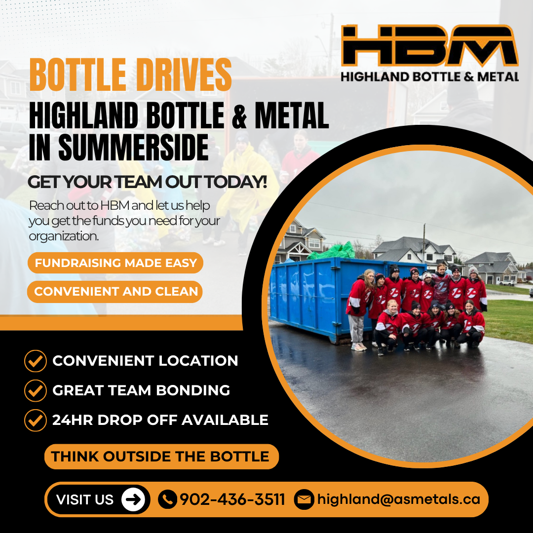Highland Bottle & Metal Facebook ad: Fundraising Made Easy