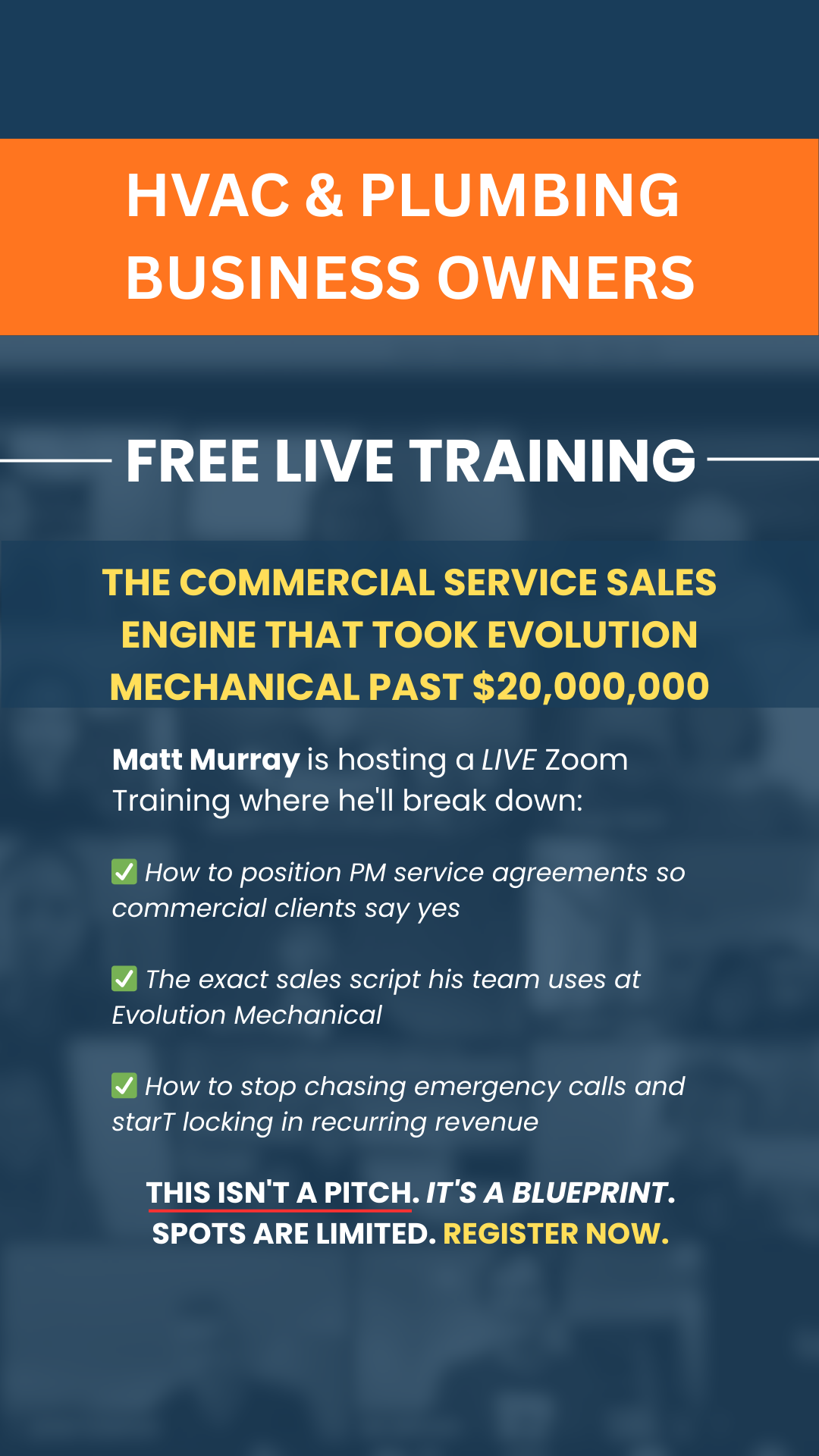 Matt Murray - Blue Collar King Facebook ad