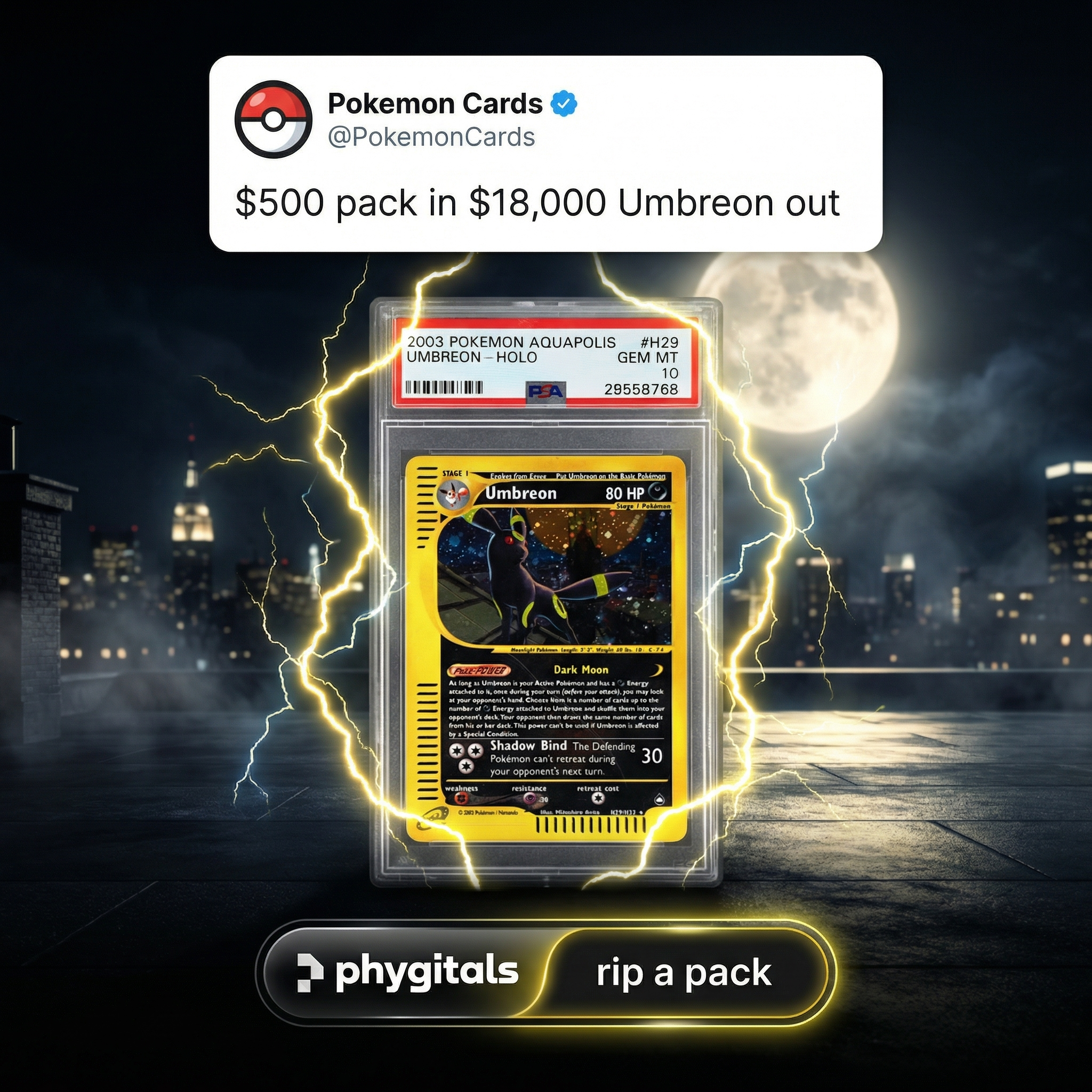 Card Collector Hub Facebook ad