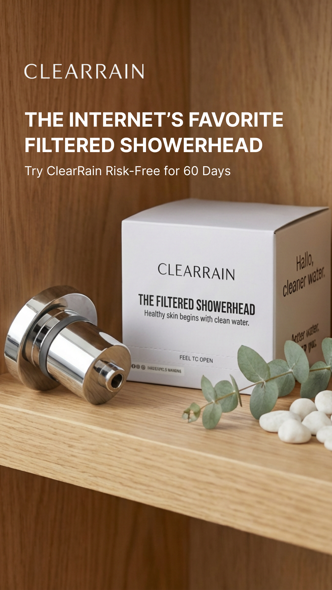 ClearRain Facebook ad from Jan 11, 2026