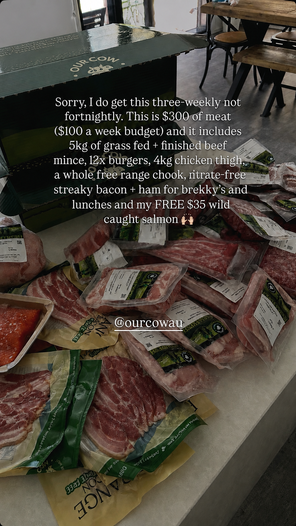 Our Cow Facebook ad