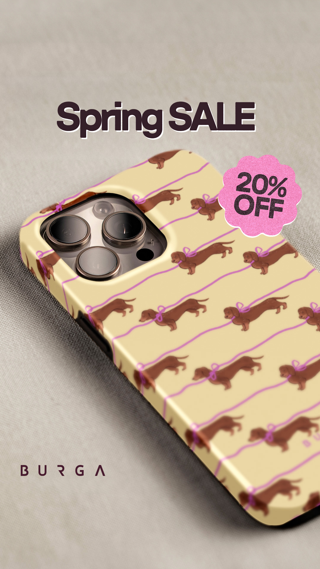 BURGA Global Facebook ad