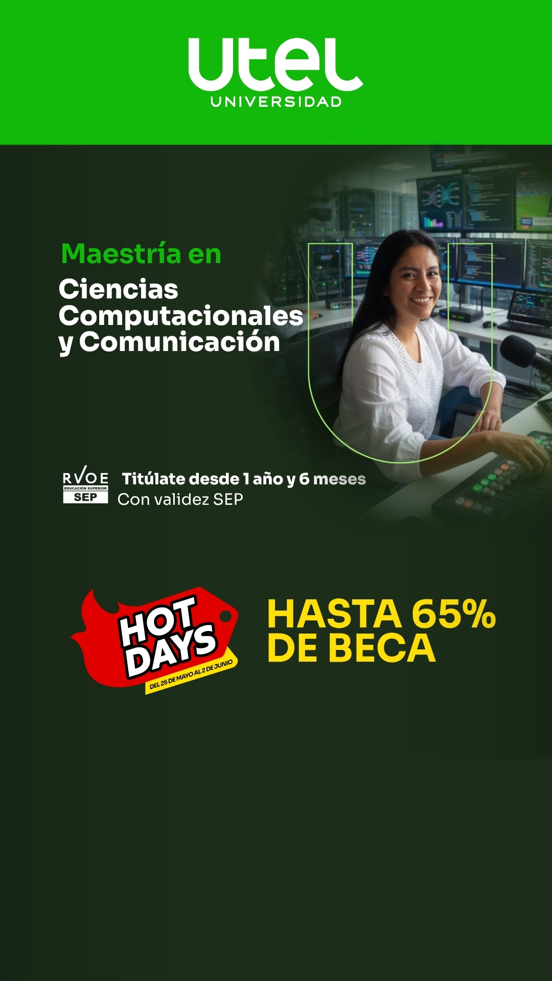 Utel Universidad Facebook ad
