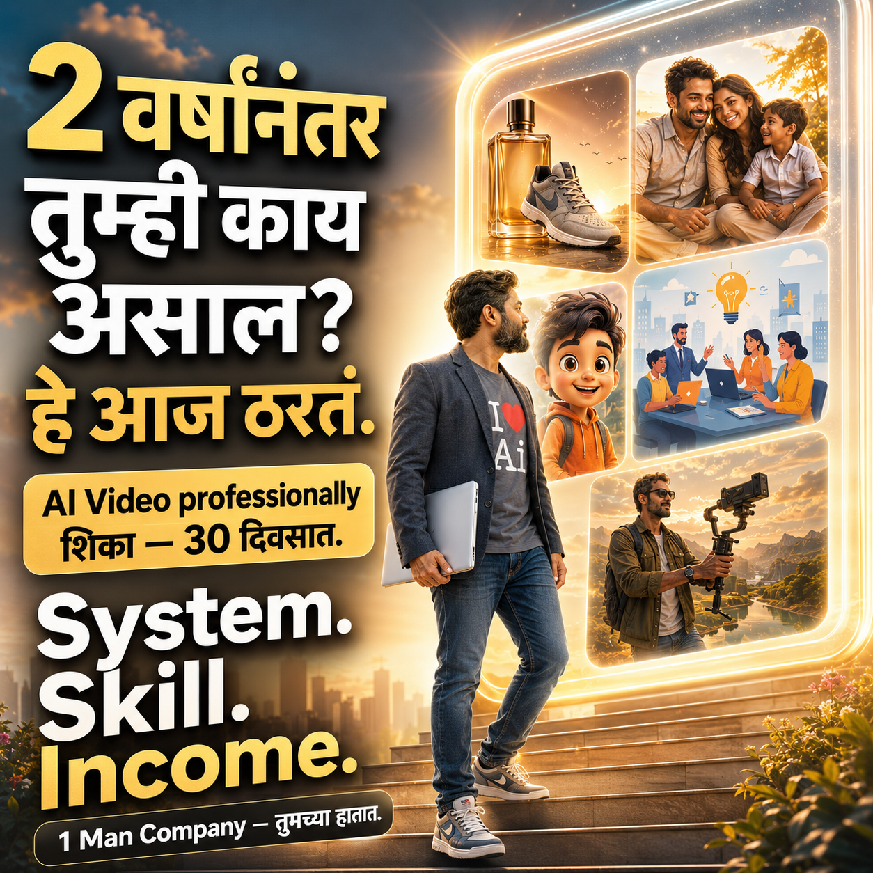 Nitin Andey Facebook ad