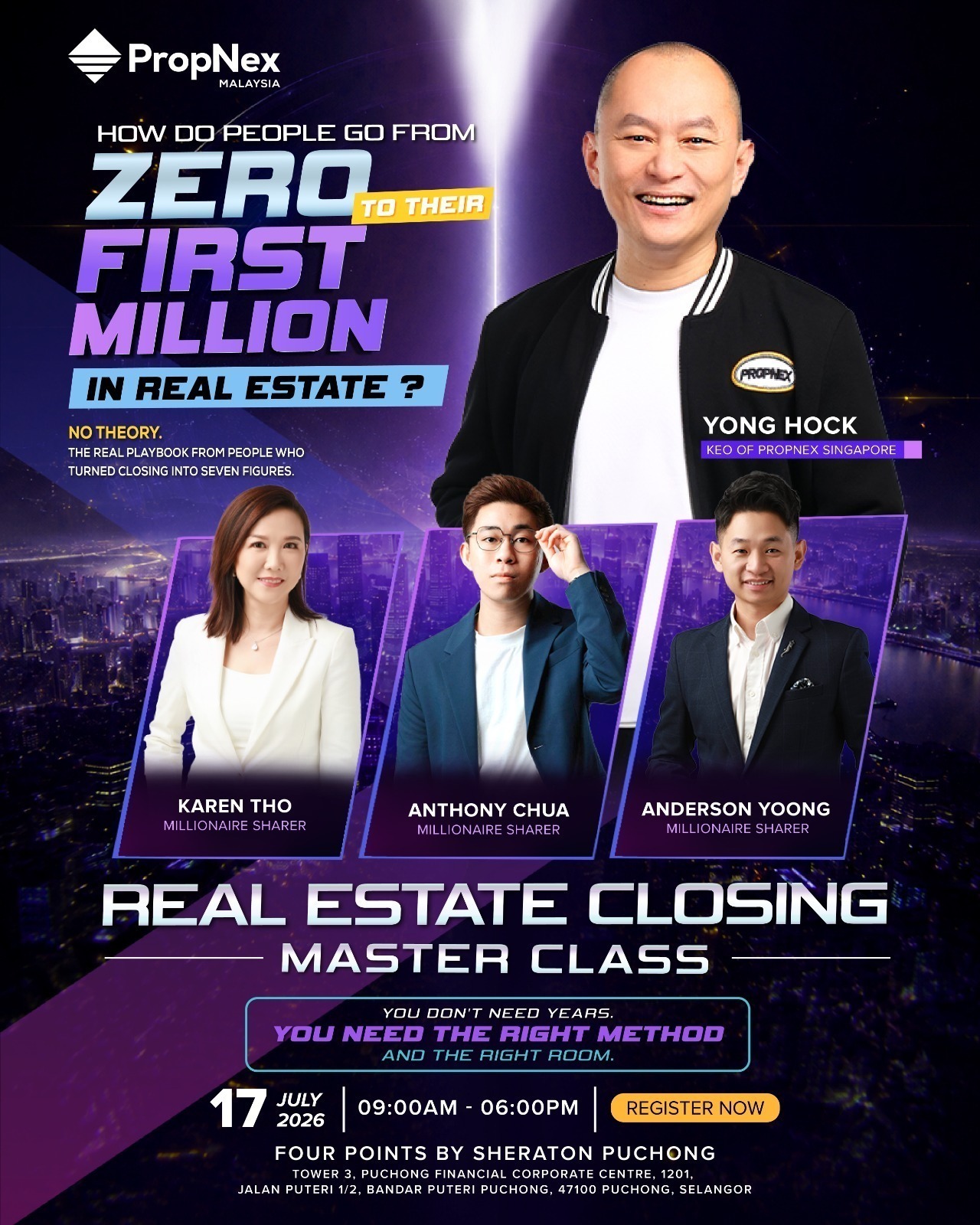 豪宅交易导师 Facebook ad: REAL ESTATE MASTERCLASS WORKSHOP