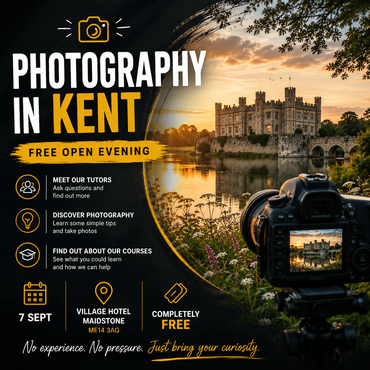 Kent School of Photography  Facebook ad