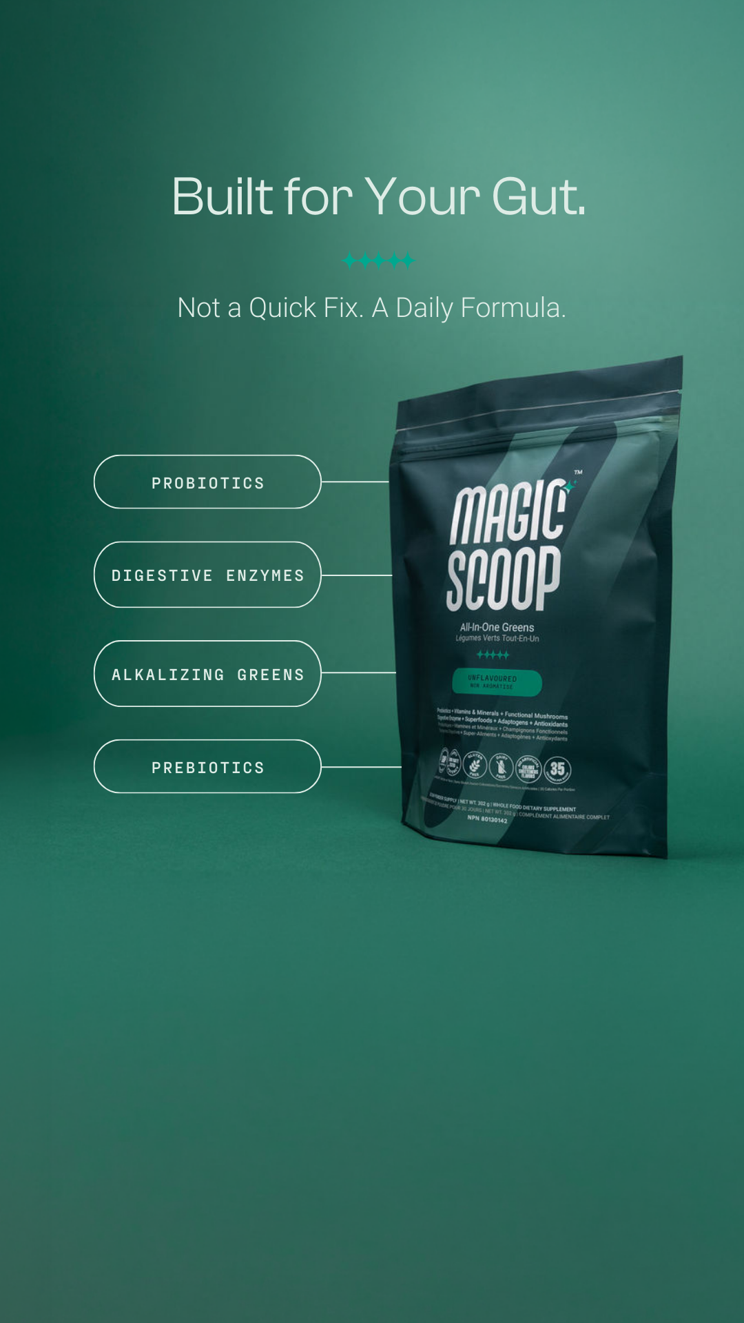 Magic Scoop Facebook ad