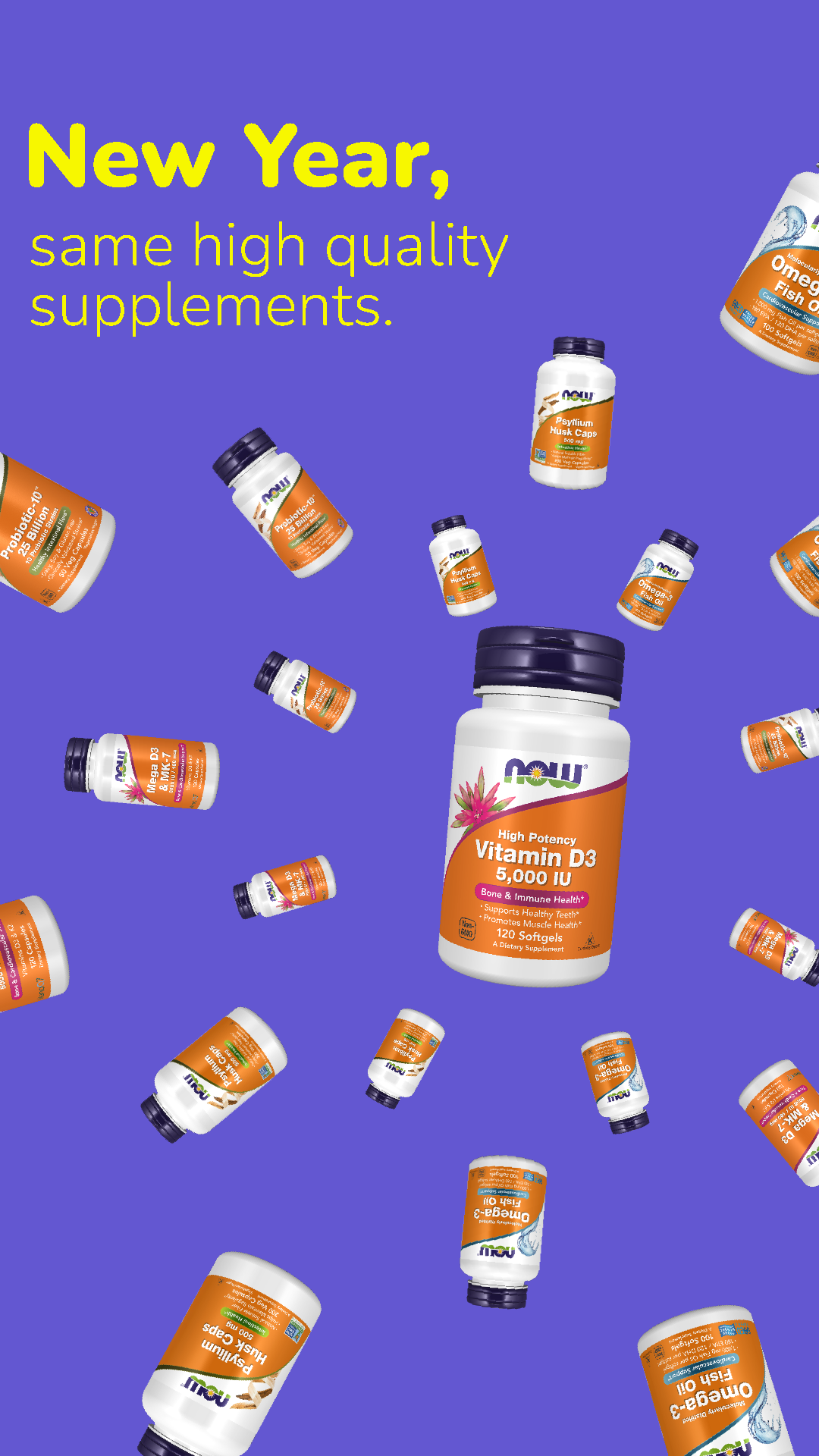 NOW Foods Facebook ad