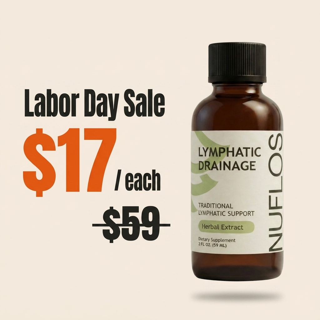 Nuflos Facebook ad: Detox All Day & All Night Long!