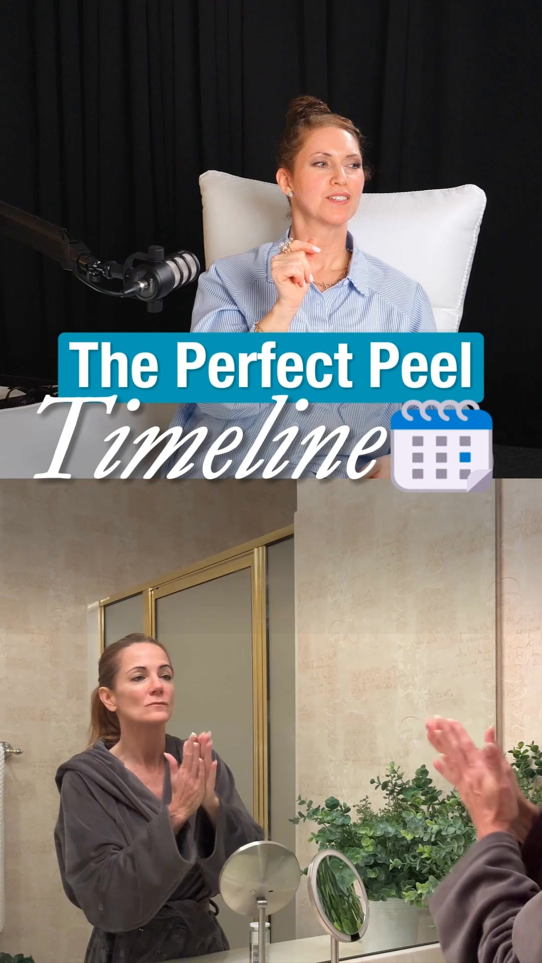 Platinum Skin Care Facebook ad: Take the free Peel Finder Quiz.
