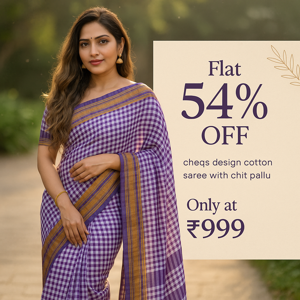 Shantalahandloom Facebook ad