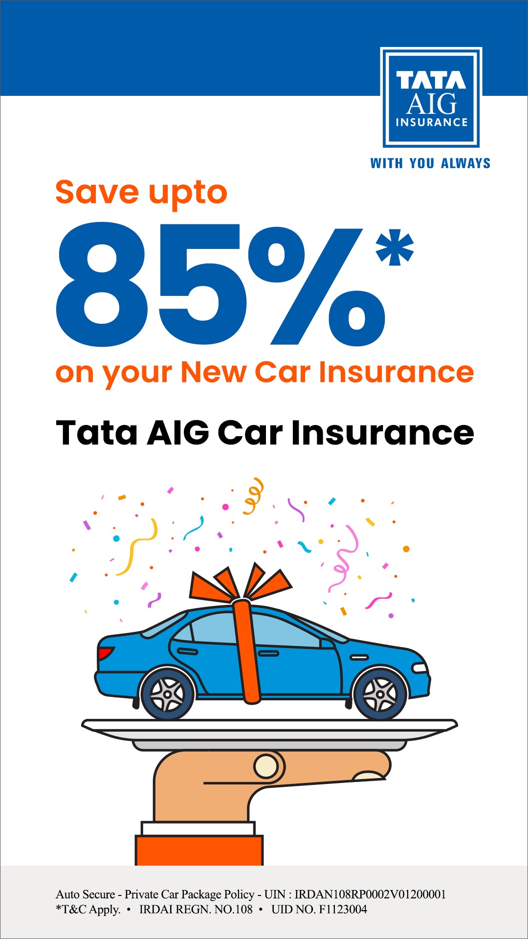 TATA AIG Facebook ad