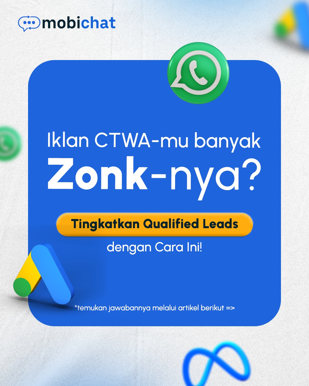 Mobichat.id Facebook ad: Integrasi Meta Ads Mobichat: Kirim Data ke Meta Lebih Mudah