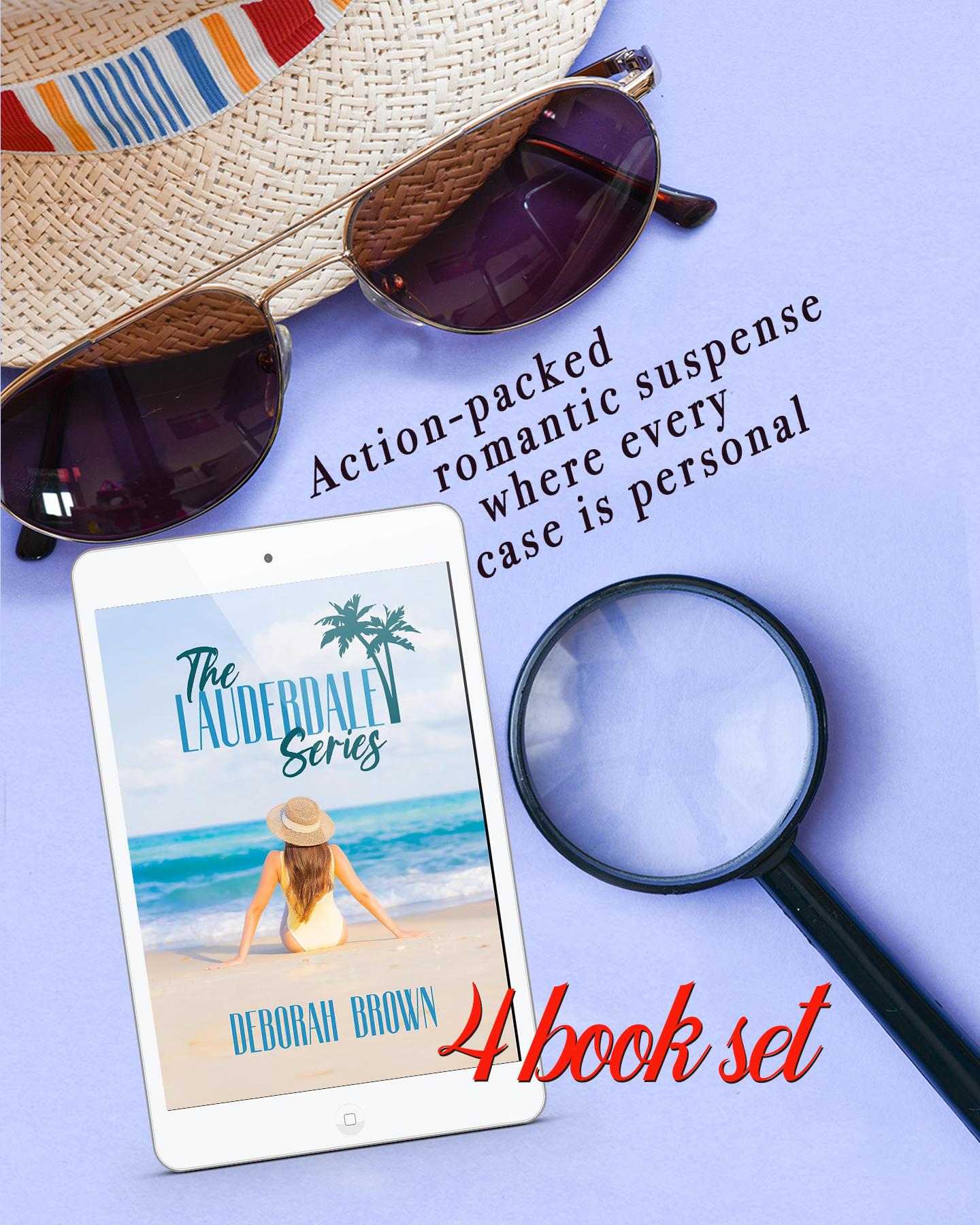 Deborah Brown Author Facebook ad: Tropics, Twists, and True Crime