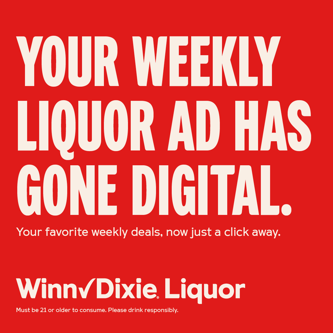 Winn-Dixie Facebook ad: Deals worth raising a glass to.