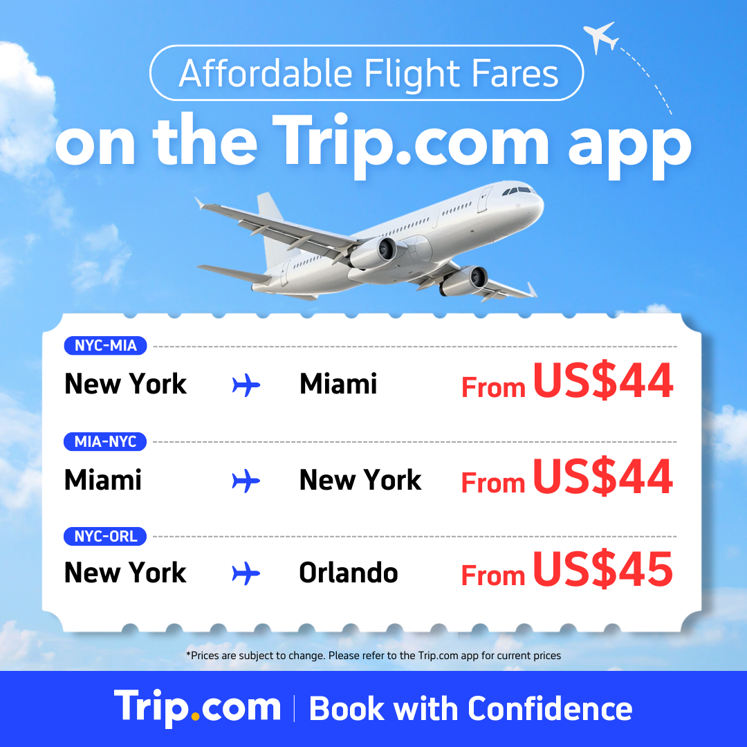 Trip.com Facebook ad