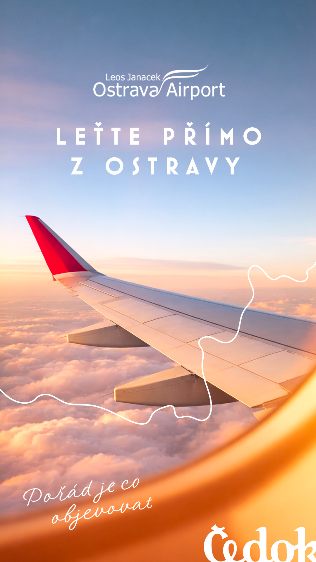 Čedok Facebook ad
