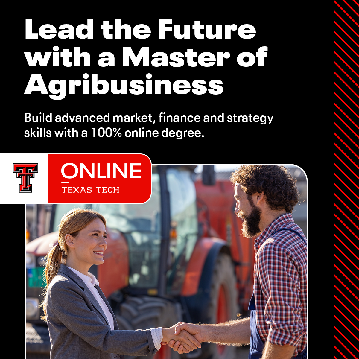 Texas Tech University Online Facebook ad