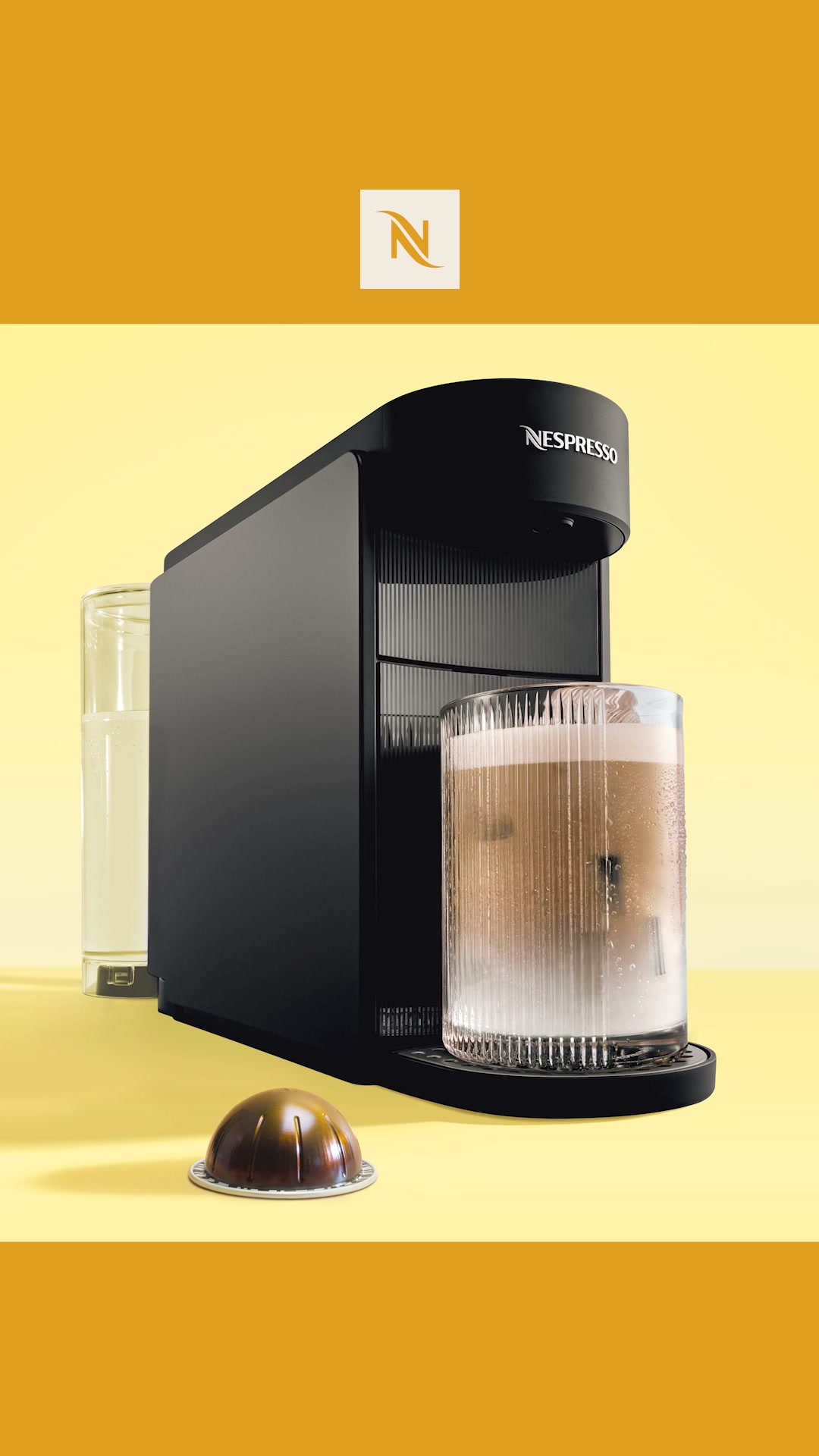 Nespresso Facebook ad: Machines from $0 select plans*