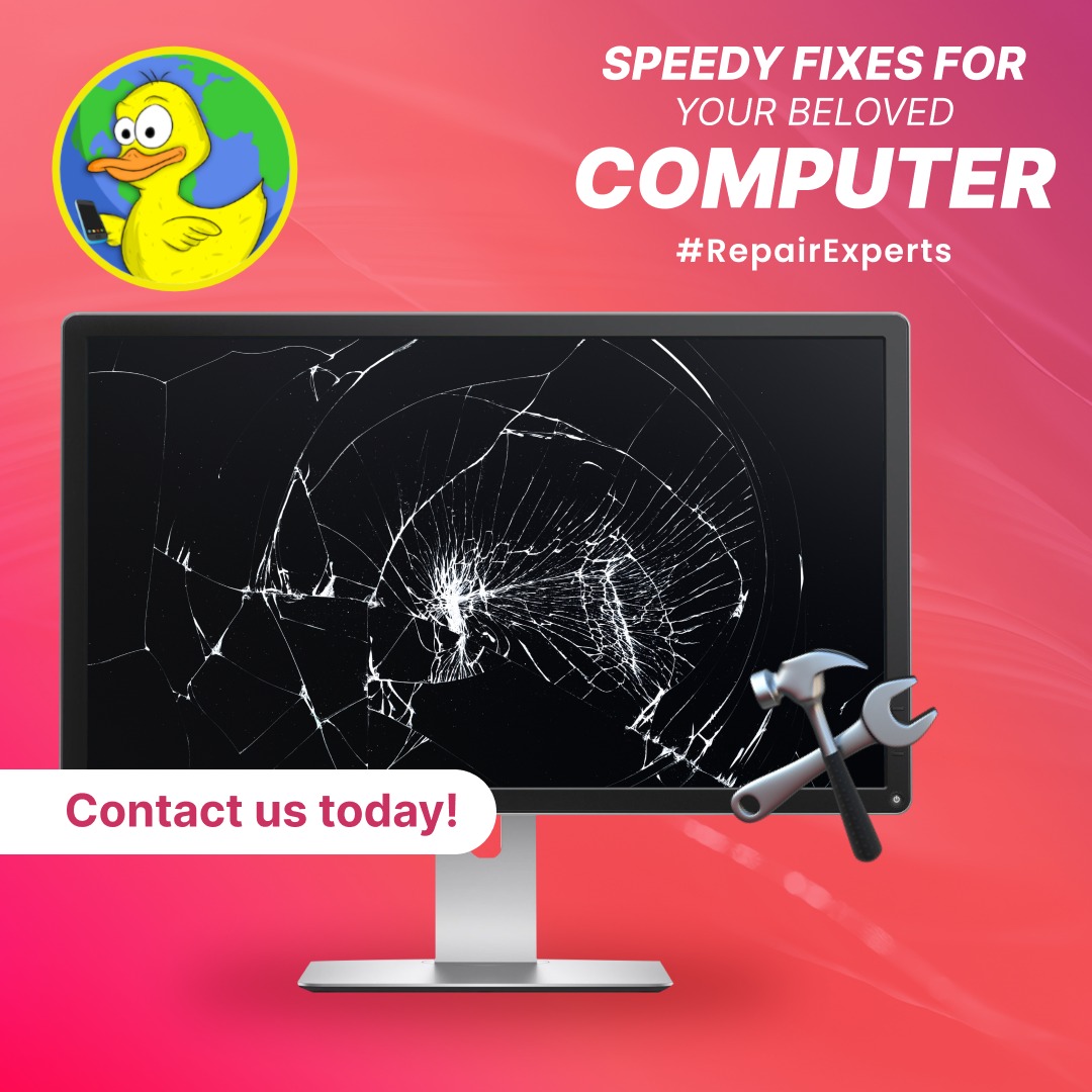 Quack Quack Phone Repair Facebook ad: Your Easy Local Shop