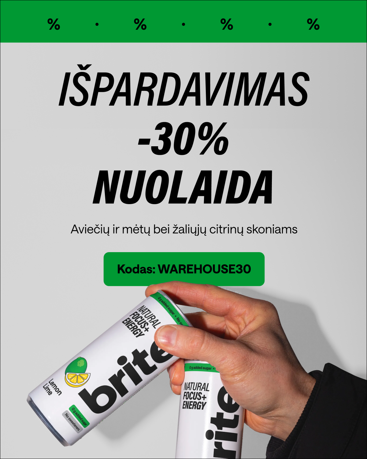 Brite Facebook ad