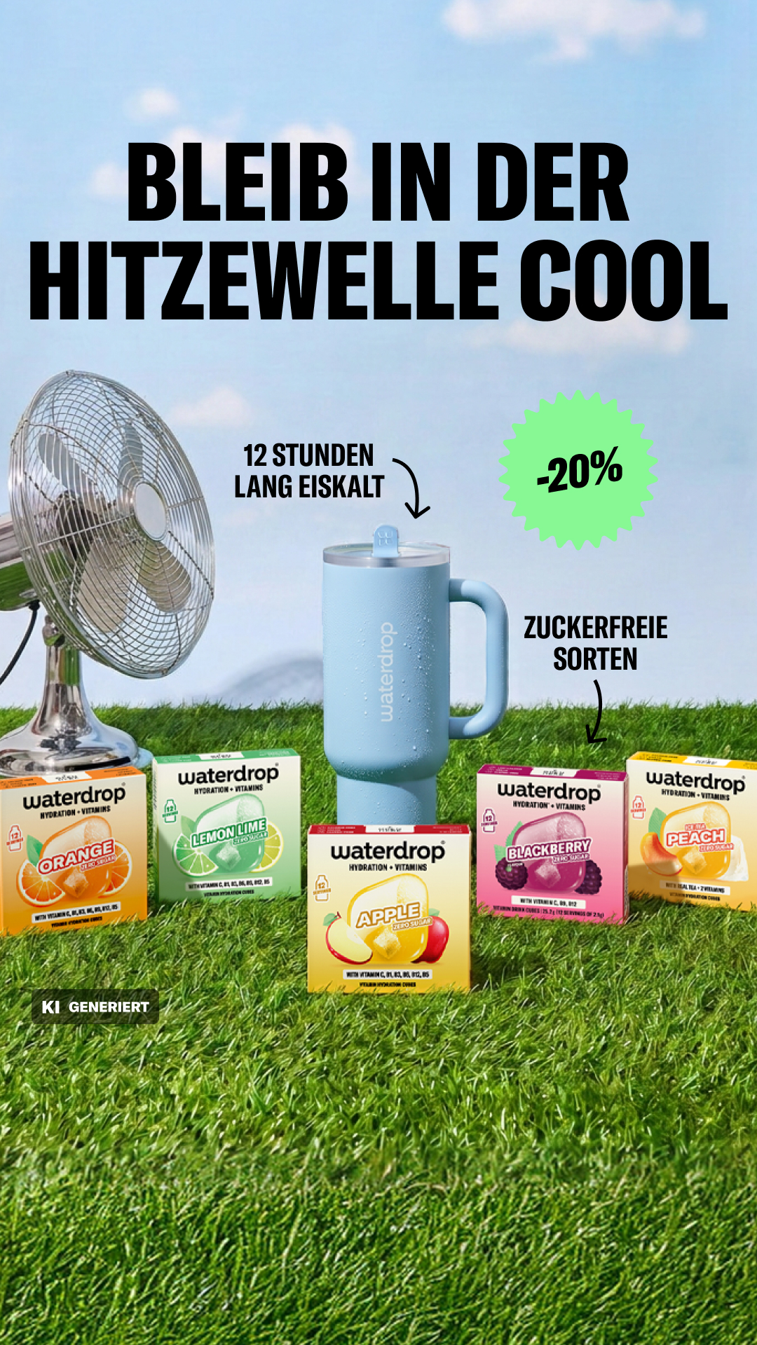 waterdrop Facebook ad