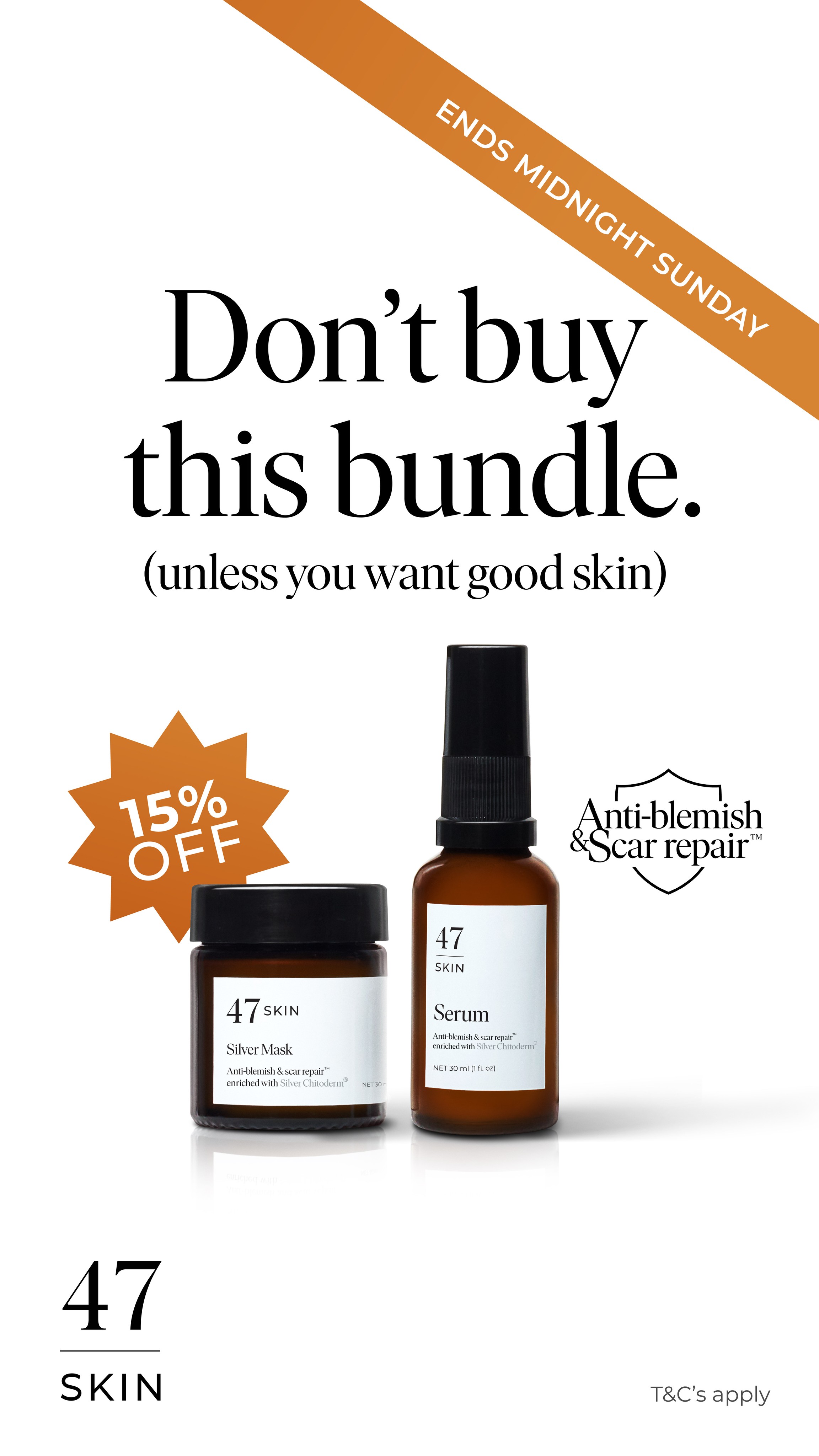47Skin Facebook ad