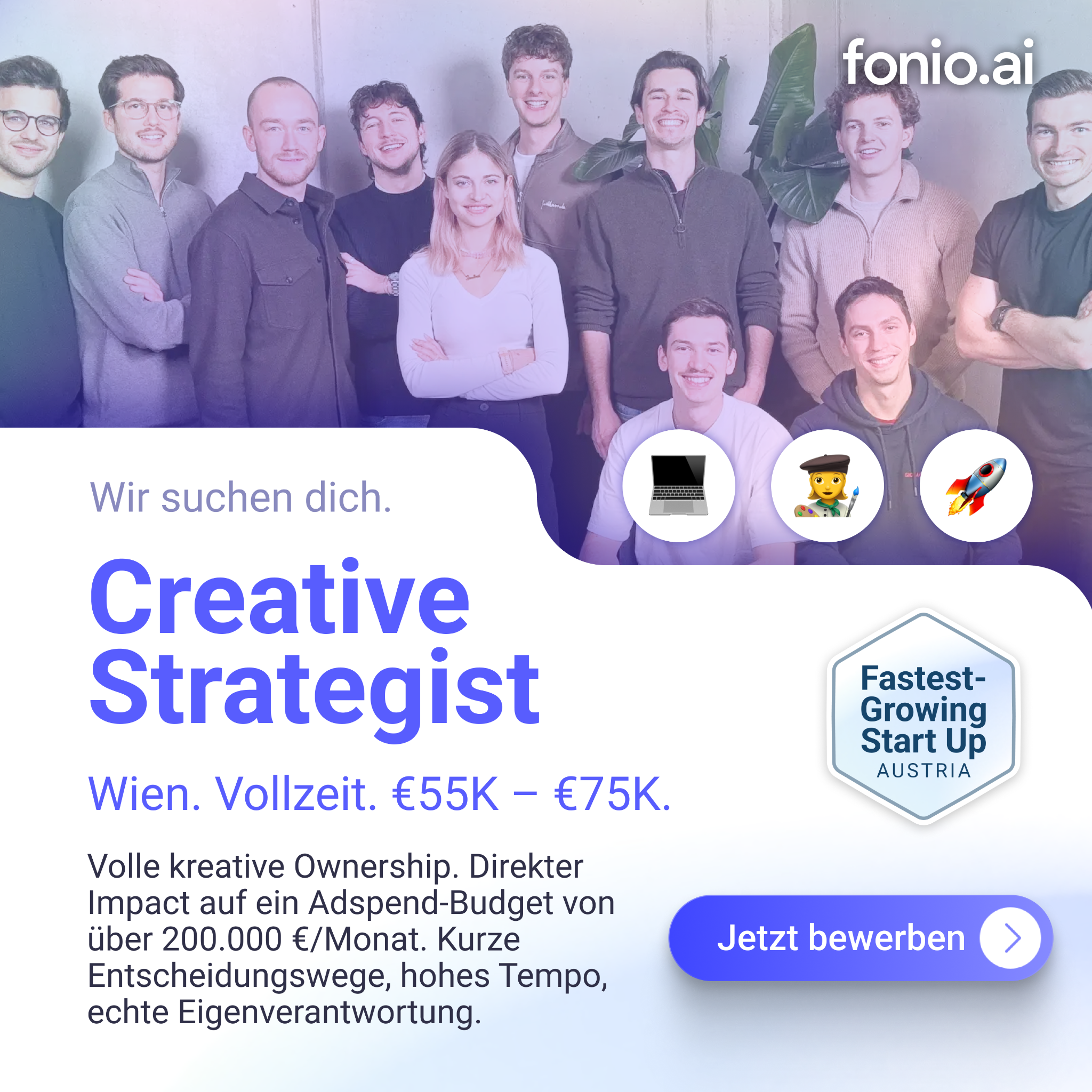 Fonio.ai Facebook ad