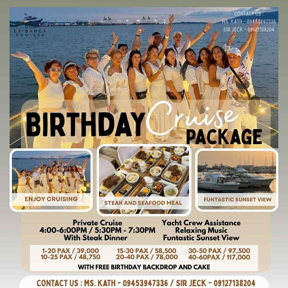 Subic Marino Yacht Rentals - La Banca Groups Facebook ad