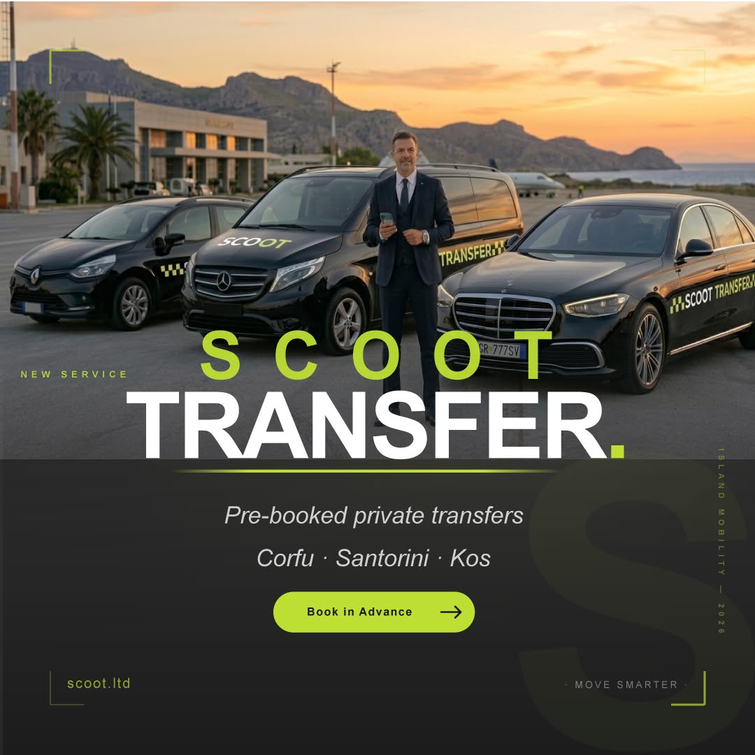 Scoot Facebook ad: Arriving in Airport Santorini?