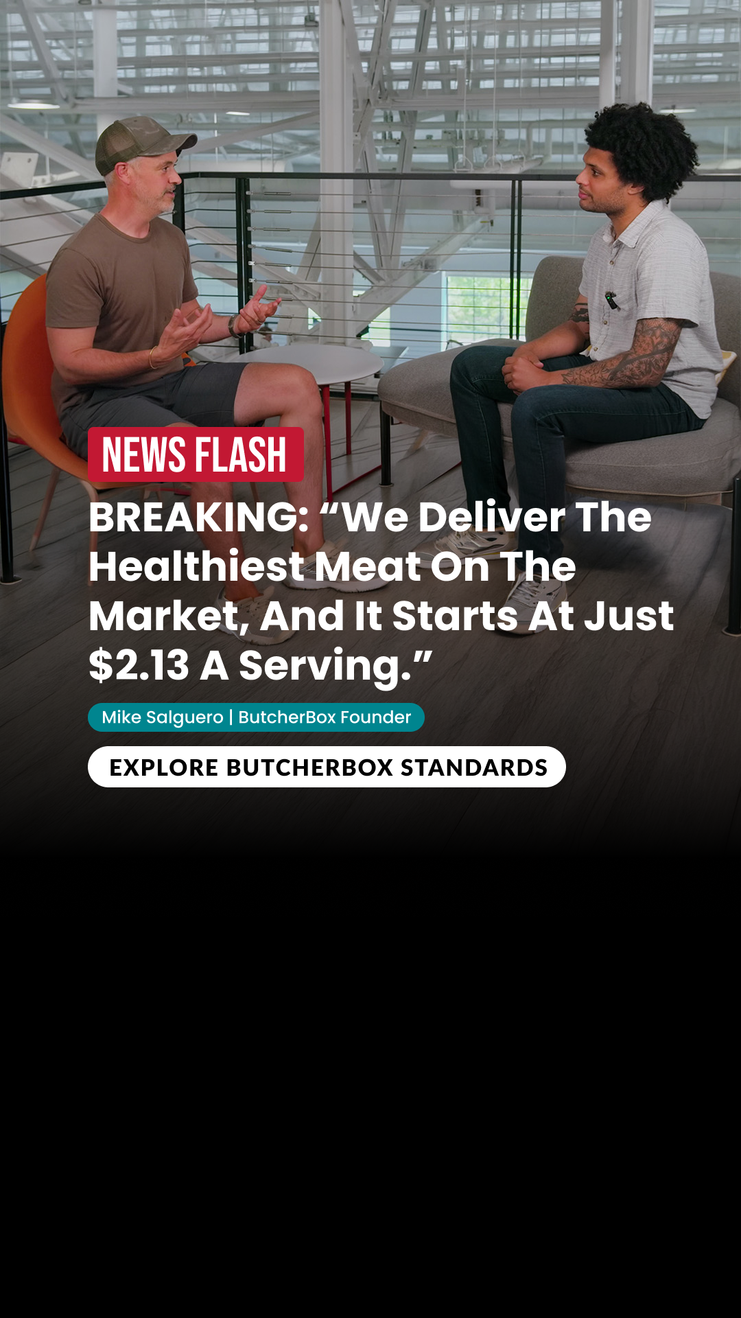 ButcherBox Facebook ad