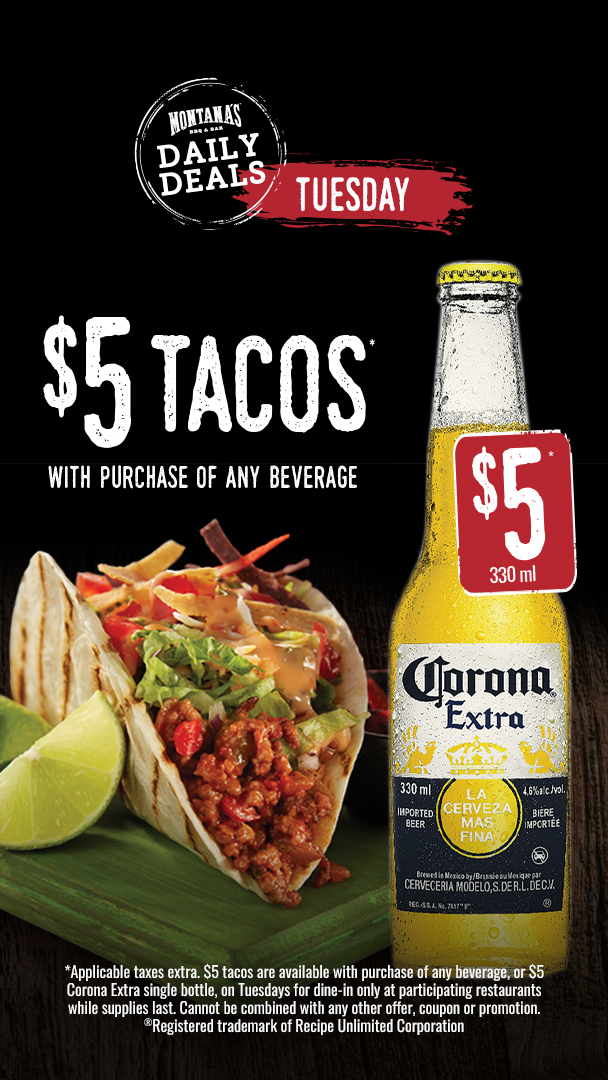 Montana's BBQ Facebook ad from Mar 8, 2026