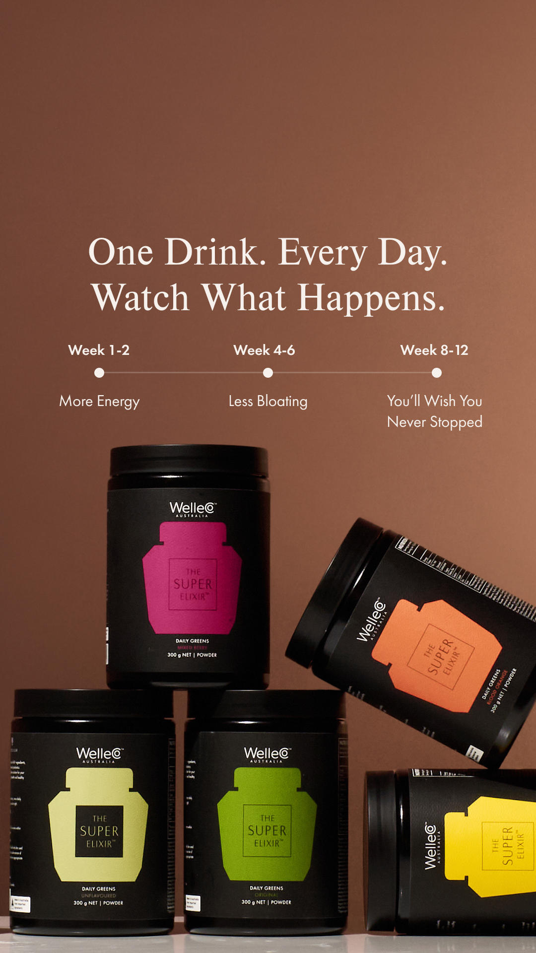 WelleCo Facebook ad