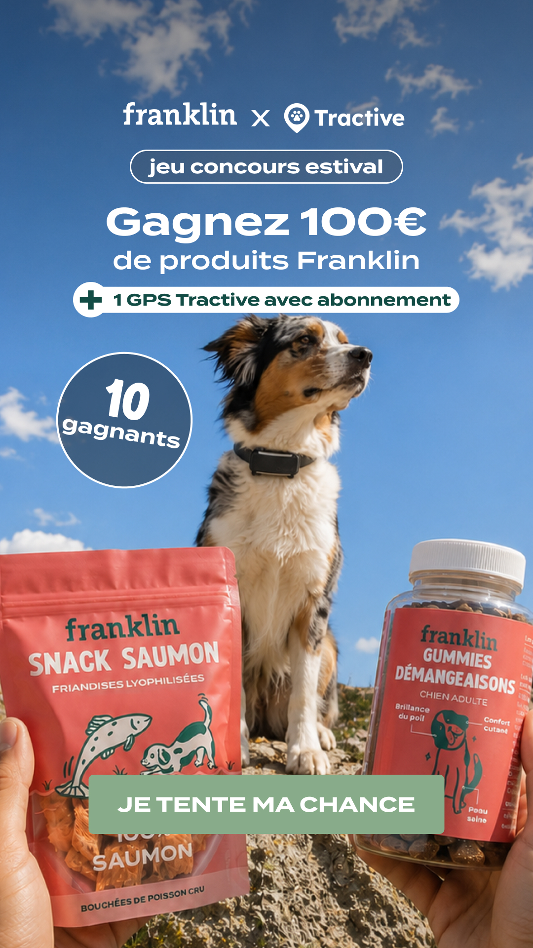 Franklin Pet Food Facebook ad